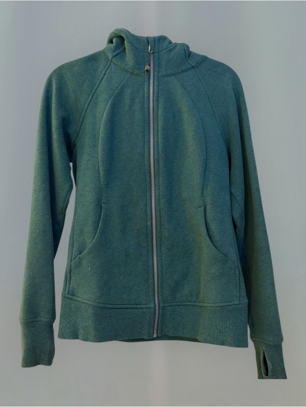 Lululemon full zip hooded scuba